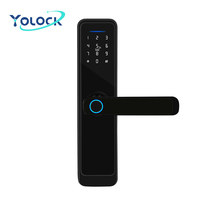 Électronique Mot de Passe Clé de Porte Capteur d'Ouverture de Porte Serrure Intelligente Ensembles pour Maison Maison Intelligente