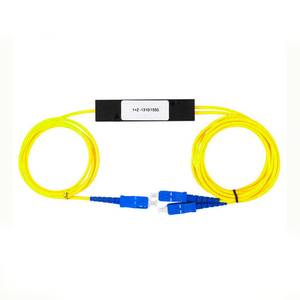 Fbt <span class=keywords><strong>Splitter</strong></span> <span class=keywords><strong>1x2</strong></span> PLC Coupler 1to2 duy nhất chế độ g657a2fiber quang <span class=keywords><strong>Splitter</strong></span> cho SC UPC 2.0mm 3.0mm đen - Product Image 4