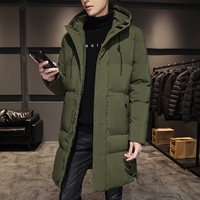Nouvelle Parka Homme Hiver Épaisse Chaude Grande Taille 7XL 8XL, Manteau Long à Capuche Noir de Marque Haute Qualité
