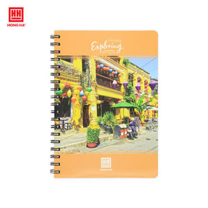 Hong Ha Landscape Spiral <b>Notebook</b> with Waterproof Laminated <b>Hardcover</b> High Brightness Paper and Wide Writing Space - Product Image 3