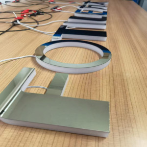 Logo 3D in Acrilico Retroilluminato, <span class=keywords><strong>Font</strong></span> Luminoso Impermeabile per Pubblicità Commerciale, Decorazione per Ristoranti, Concessionarie Auto e Altro - Product Image 2