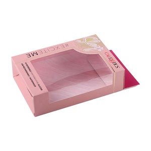 Custom Packaging Boxes For Toy Gift Packing With Clear Plastic Window