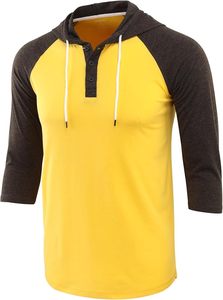 Sudadera con capucha ligera con mangas largas y cordón Jersey de moda bordado y estampado digital teñido liso - Product Image 5