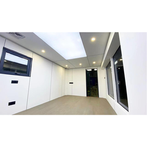 Petite maison préfabriquée de luxe moderne, imperméable, pour le <span class=keywords><strong>camping</strong></span>, capsule spatiale élégante, système intelligent pour hôtel en acier, station balnéaire, village - Product Image 5