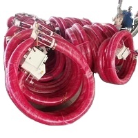 Máquina de succión de grano con manguera flexible de plástico para camiones de carretera, transportador de tornillo sin fin - Product Image 4