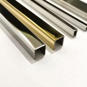 Le métal décoratif de plafond de garnitures profile le canal incurvé <span class=keywords><strong>en</strong></span> U de cadre de plafond d'acier inoxydable - Product Image 1