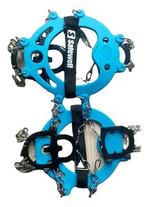 Vente à prix réduit en liquidation de stock à durée limitée de <span class=keywords><strong>crampons</strong></span> à glace ORIENT portables en caoutchouc de haute qualité pour l'escalade sur glace - Product Image 1