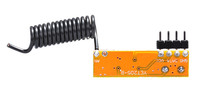 Module récepteur RF en plastique à code roulant YET205B, 433 MHz/315 MHz, idéal pour l'automatisation domestique et l'utilisation universelle par Ev1527
