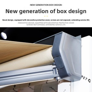 Ombrellone Parasole Pieghevole Retrattile Elettrico con Telecomando Rinforzato per Balcone, Cortile, Porta e Riparo Antipioggia da Esterno - Product Image 5