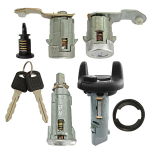 Car Lock Cylinders BK063Q8 Zinc Alloy Door Ignition Trunk Glove Box Lock With 2 Keys Compatible With Buick Regal 2.0 - Product Image 5