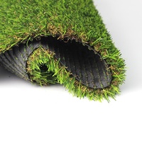 Gazon artificiel de football LFL Brand Landscaping, pelouse synthétique verte 2x25m/4x25m, imperméable et durable 5-8 ans