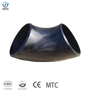 מרפק פלדה חלקה ללא תפרים <span class=keywords><strong>SCH40</strong></span> <span class=keywords><strong>A234</strong></span> <span class=keywords><strong>WPB</strong></span> 90/45 מעלות LR ריתוך צדדי ASME B16.9 - Product Image 5