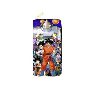 Portefeuille en PU Dragon Ball Anime, long, à <span class=keywords><strong>fermeture</strong></span> éclair, pour femmes, sac à cosmétiques à <span class=keywords><strong>fermeture</strong></span> éclair unique, fabrication en usine - Product Image 4