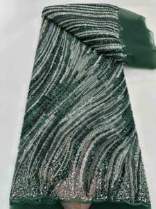 의류 레이스에 대 한 비즈 레이스 패브릭 스팽글 - Product Image 4