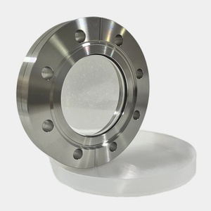 Ventana de Cuarzo CF63 de Acero Inoxidable con Vidrio de Borosilicato y Cabeza Redonda para Conexión de Vacío y Soldadura - Product Image 5