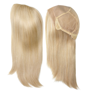 Peluca de Prótesis Médica Hipoalergénica con Parte Superior de Seda, 100% Cabello Humano Virgen, para Alopecia y Pérdida de Cabello por Quimioterapia, Disponible al por Mayor - Product Image 4