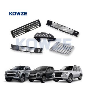Pièces automobiles <span class=keywords><strong>4x4</strong></span> voiture ABS matériel capot avant pare-chocs grilles Grille pour Mitsubishi Pajero L200 Toyota Hilux Prado Ford Ranger F150 - Product Image 1