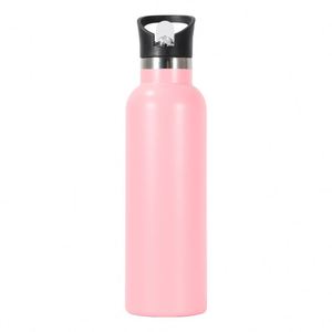 Custom Logo Double Wall Wide Mouth 304 Stainless Steel Water Bottle Insulated Thermos <b>Flask</b> 500ml 1000ml - Product Image 1