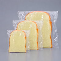 Sacs de conservation pour sandwichs et collations, en LDPE de qualité alimentaire, transparents, pliables et refermables, hermétiques, réutilisables, recyclables, portables, impression personnalisée acceptée