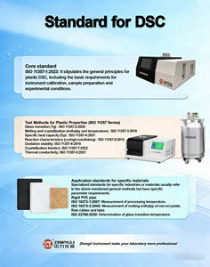 ISO 18373 Tuberías de PVC rígido Calorímetro diferencial de barrido Tuberías de poli(cloruro de vinilo) (PVC-U) Calorímetro DSC - Product Image 6