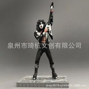 Figuras de la Banda de Rock Kiss, Set Coleccionable de Resina, 8x8x15cm, Multipeza, Decoración para el Hogar, Regalo - Product Image 4