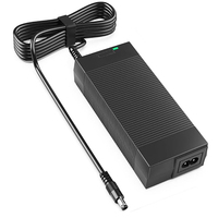 Chargeur de batterie GX16 67,2 volts 3 ampères pour vélos et scooters électriques au lithium 60V (16S), scooter CityCoco 1000W à pneus larges, MotoTec Fatboy