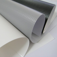 Bâche Flexy en PVC Brillant/Mat 240gsm 340gsm 440gsm pour Publicité, Matériau Publicitaire Rétroéclairé/Éclairé Frontalement, Rouleau de Bâche Vinyle Flex en Gros