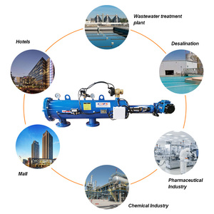 Гидроциклонный фильтр для капельного орошения с самоочисткой, автоматической обратной промывкой, управлением от двигателя/ПЛК, удаленным мониторингом, для фермерских систем, 100 м³/ч - Product Image 4