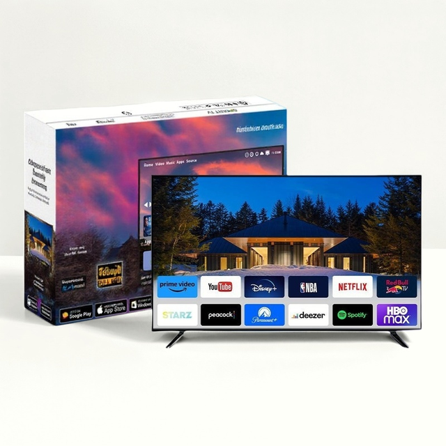 Google Certified Smart TV 55 60 80 Inch,  HDR, Chromecast, DbAudio, Free Shipping Worldwide Televisions Lcd Tv