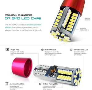 Nouvelle <span class=keywords><strong>ampoule</strong></span> LED Canbus T10 3014 SMD 6000K Blanc Xénon W5W 194 168 pour éclairage intérieur et plaque d'immatriculation, Plug and Play 12V - Product Image 4