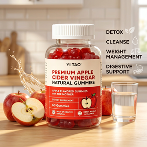Gummies au vinaigre de cidre de pomme OEM avec la saveur de cidre de pomme, pour la détoxification, la gestion du poids, le stimulation du métabolisme et le soutien digestif. - Product Image 4