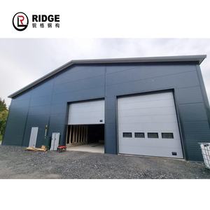 سقيفة مستودع الصفائح المعدنية للخدمة الشاقة ورشة عمل هيكلية فولاذية عالية الجودة - Product Image 6