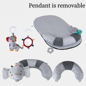 3 in 1 Baby Tummy Time Mat Support Seated <b>Pillow</b> Infant <b>Newborn</b> Toys Sensory Developmental Playmat Gift for Babies Girls Boys - Product Image 3