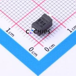TSB013A4326A02 Tactile Switch SMD,6x3.5mm Switch Rectangle Button 2.6N Vertical Mount 6mm - Product Image 2