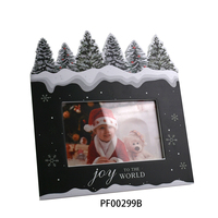 Selamat Natal Bingkai Foto Kayu Warna Kustom Merek HC 6x4 & 7x5 Pencetakan UV Model Multi-Ukuran PF00299 Cina