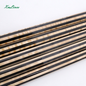 Xmlinco-eje empalmado de ébano 3/8-10 para incrustar carom cue 3, 12 unidades - Product Image 3