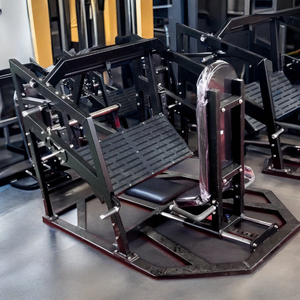 Commerciële Fitnessapparatuur Plaat Geladen Sterkte Billenbouwer Heupstuwtrainer Zittende Beenpersmachine - Product Image 6