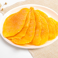 Goedkope tropische en subtropische stijl zoete, knapperige en smakelijke gedroogde mango, gedroogde mangostreepjes