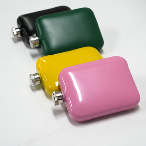 סיטונאי שונות בצבע מודפס כיס נסיעות 6 oz משקאות חריפים אלכוהול וויסקי נירוסטה בקבוק ירך - Product Image 5