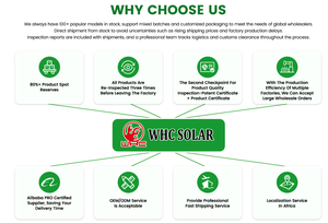 Batería de Litio WHC Solar de 15KWH para Almacenamiento de Energía Solar en el Hogar, Batería Lifepo4 de 48v 300ah con BMS - Product Image 6