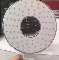Nouvelle douchette ronde en ABS pour salle de bain