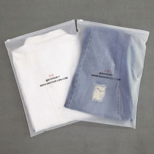 Bolsa de Plástico con Cierre Hermético y Logotipo Personalizado, Impresión de Alta Calidad, para Empacar Ropa, Bolsa con Cierre de Cremallera - Product Image 2