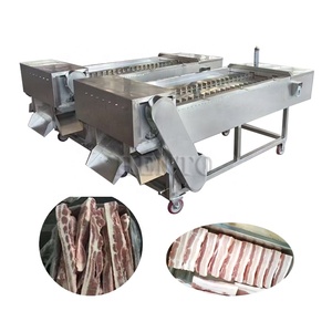 Máquina Cortadora de Carne <span class=keywords><strong>en</strong></span> Cubos de Acero Inoxidable / Máquina Cortadora de Cabeza de Pescado / Máquina Cortadora de Pescado Congelado - Product Image 1