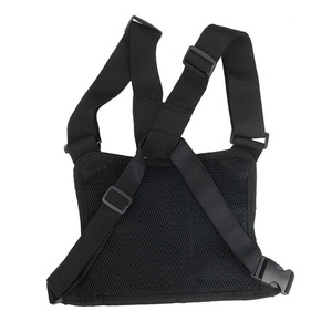 Chaleco Táctico Funcional de Nailon Impermeable, Talla Única, con Correa para el Hombro y Bolsa para Walkie Talkie - Product Image 2