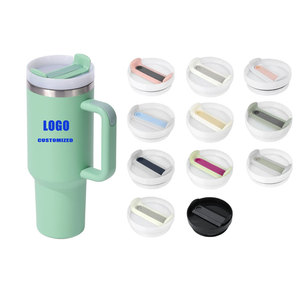Gobelet Isotherme Double Paroi de 40oz (1200ml) en Acier Inoxydable avec Poignée, <span class=keywords><strong>Thermos</strong></span> <span class=keywords><strong>Personnalisé</strong></span> OEM, Vente en Gros Usine, pour <span class=keywords><strong>Café</strong></span> et Voyage - Product Image 4