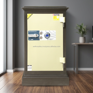 Electronic Home <b>Safe</b> WELKO OBS1000 DK Blue Combination <b>Lock</b> 2mm Stainless Steel Fireproof 1000-1200C 450x380x310mm - Product Image 3