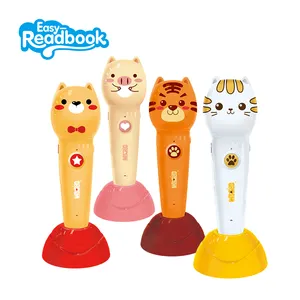 Customized children smart learning toy talking reading pen click to read with sound book