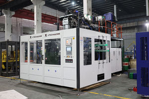 两层10-20l高密度聚乙烯化学瓶挤出吹塑机塑料农药瓶吹塑机在英国 - Product Image 2