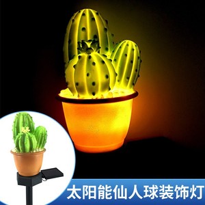 Solar Garden <b>Lights</b> Cactus <b>Pineapple</b> Led Outdoor Waterproof Solar Powered Decorative Lawn Stake <b>Light</b> - Product Image 5