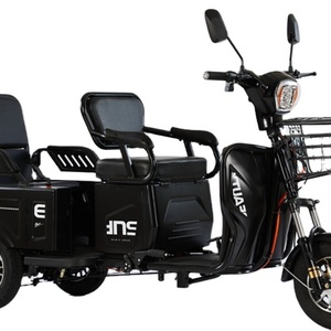 Tricycle à 3 roues, moto électrique, scooter à longue autonomie avec batterie au plomb-acide - Product Image 2